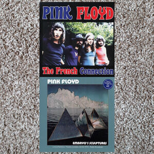 Pink Floyd Vinyl Lot of 2 Embryo’s Sculptures Blue Vinyl & French Connection